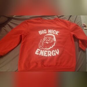 SHEIN Vibrant Red Sweatshirt